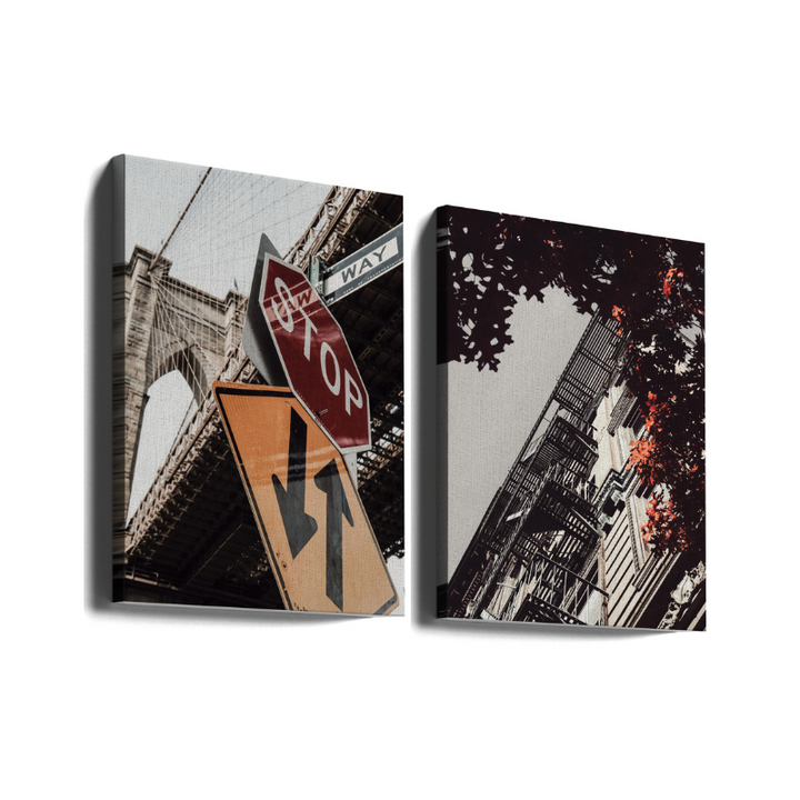 Set de cuadros "Metropolitan Moments"