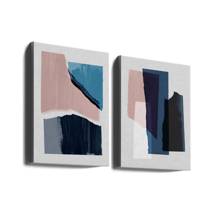 Set de cuadros "Pieces"