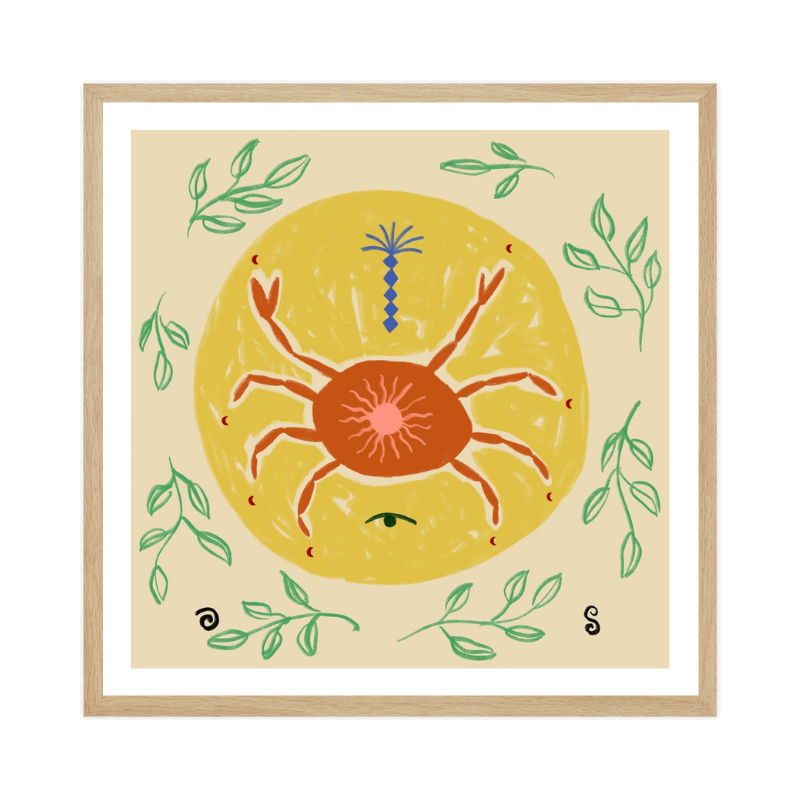 Cuadro "Celestial Crab Dance"