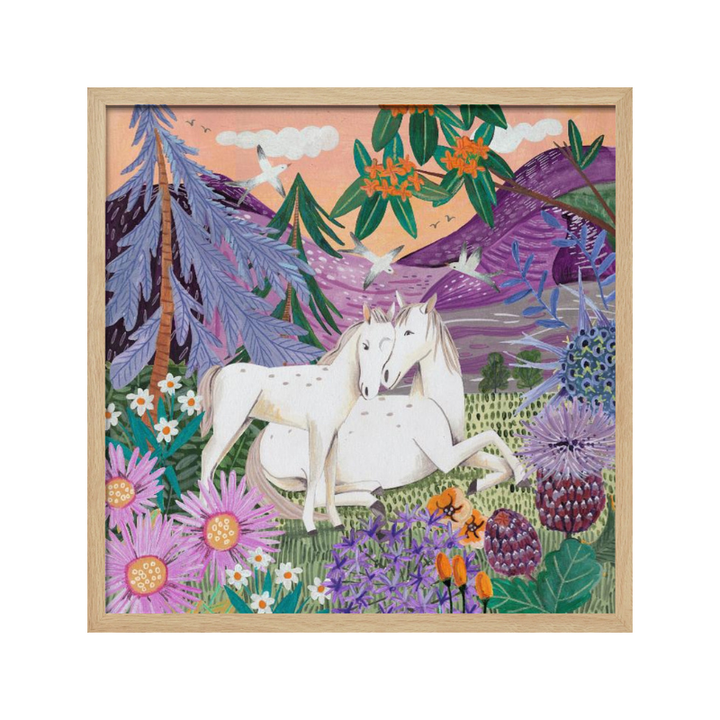 Cuadro "Horses in the Mountains"