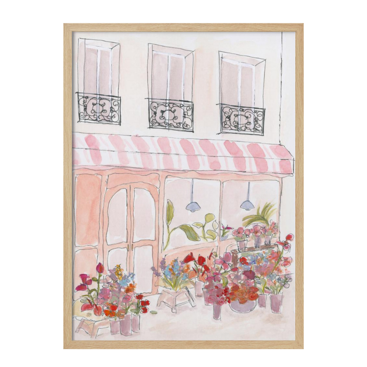 Cuadro "Pink Flower Shop"