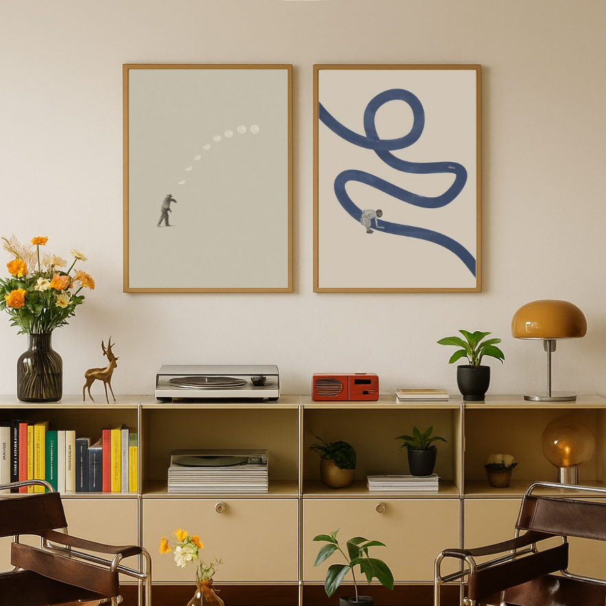 Cuadro "River cleanse"