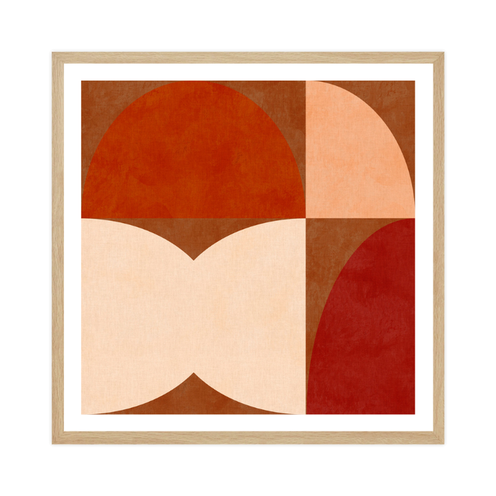 Cuadro "Autumn Mid Century Earthy 14"