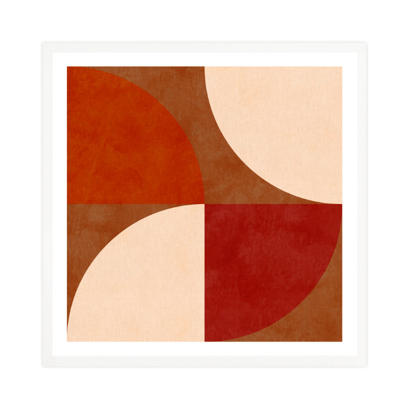 Cuadro "Autumn Mid Century Earthy 13"