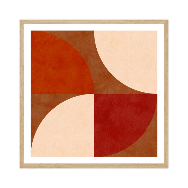 Cuadro "Autumn Mid Century Earthy 13"