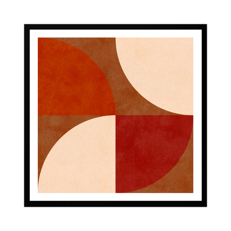 Cuadro "Autumn Mid Century Earthy 13"