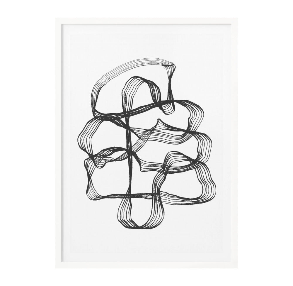 Cuadro "Ink Black and White"