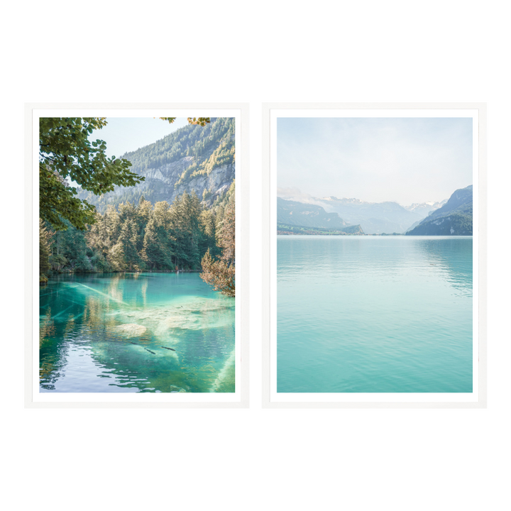 Set de cuadros "Still Waterscape"