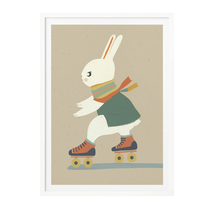 Cuadro "Inline Skating Bunny"