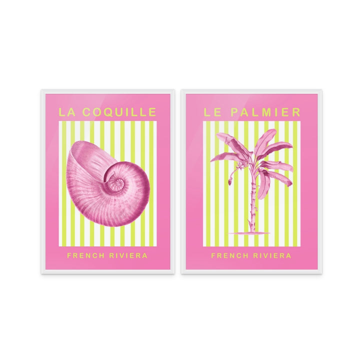 Set de cuadros "Riviera"
