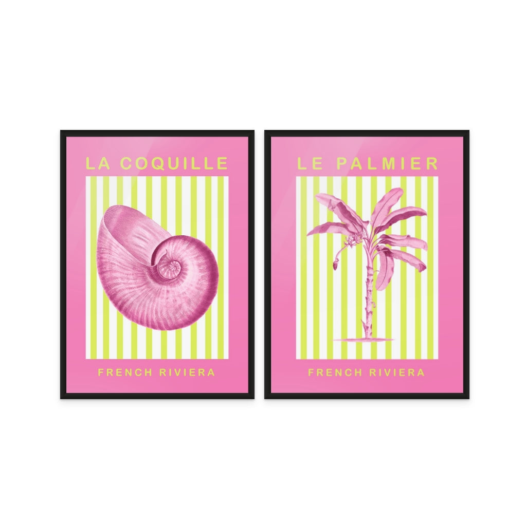 Set de cuadros "Riviera"