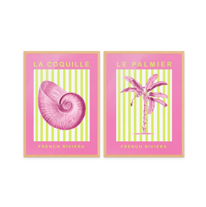 Set de cuadros "Riviera"