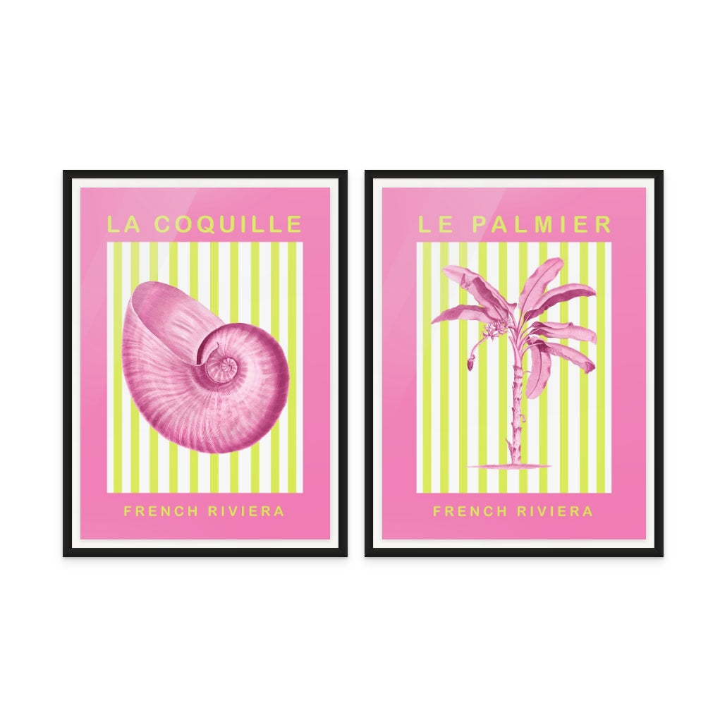 Set de cuadros "Riviera"