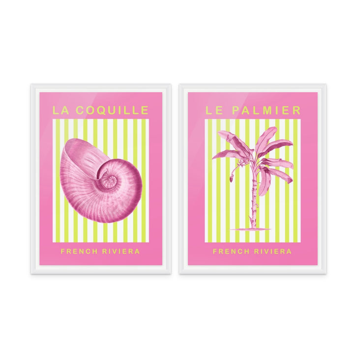 Set de cuadros "Riviera"
