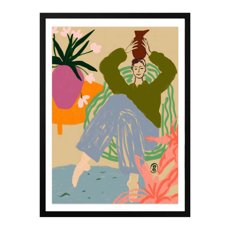 Cuadro "Woman With a Vessel"