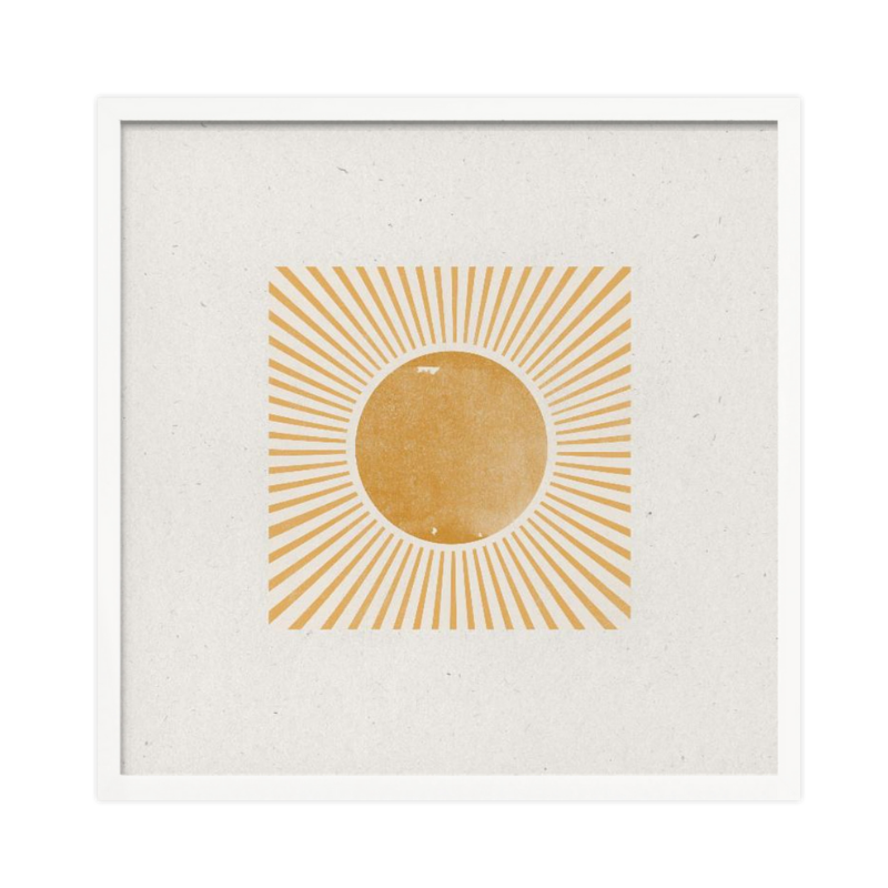 Cuadro "Radiant Sunburst"