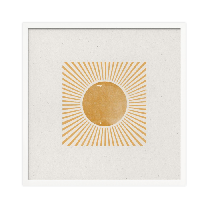 Cuadro "Radiant Sunburst"
