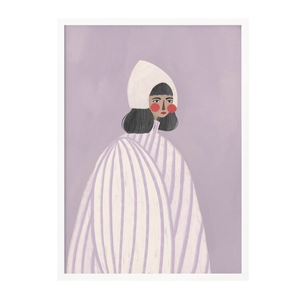 Cuadro "The Woman With the White Hat"