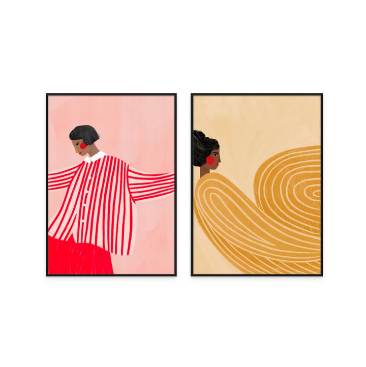 Set de cuadros "Bold Expressions"