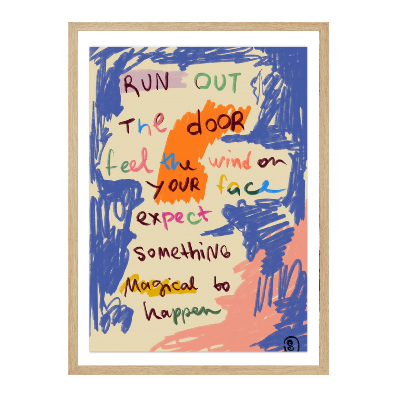 Cuadro "Magical Day Message"