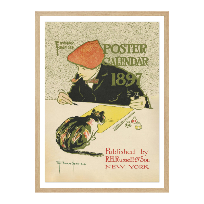 Cuadro "Edward Penfield Self Portrait"