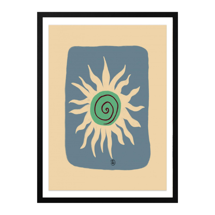 Cuadro "Sun Spiral Dance"