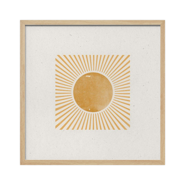 Cuadro "Radiant Sunburst"