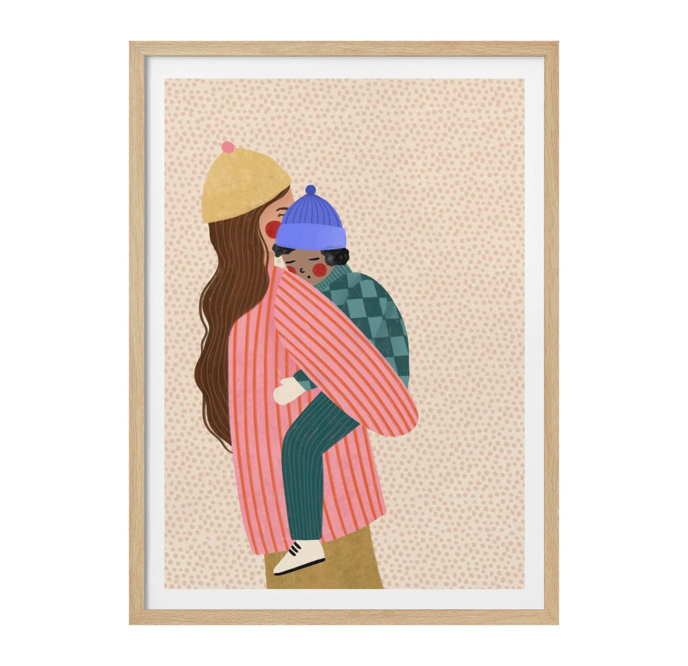 Cuadro "Mum and Boy"