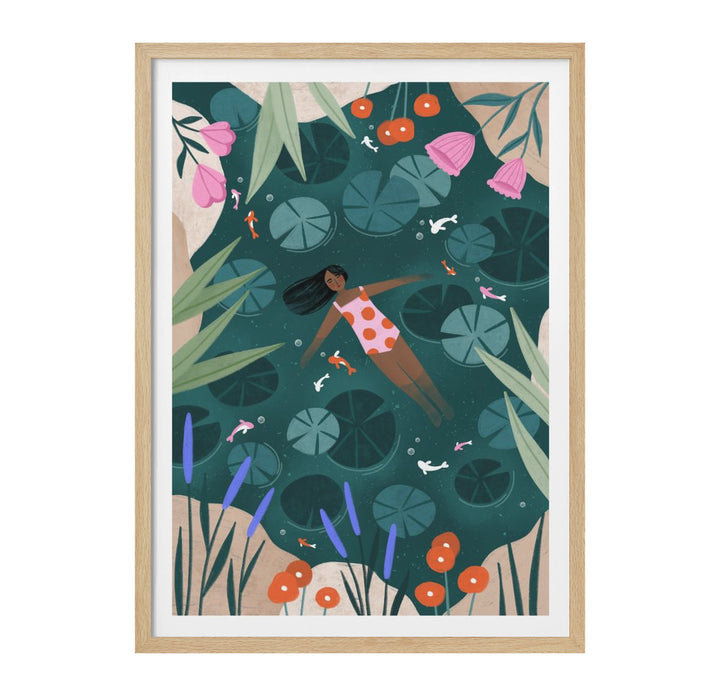 Cuadro "Wild Swimming"