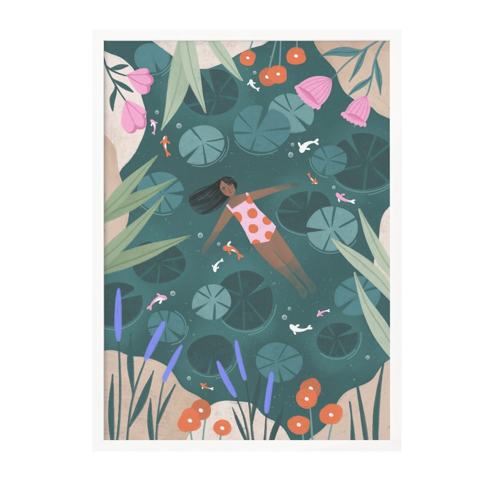 Cuadro "Wild Swimming"