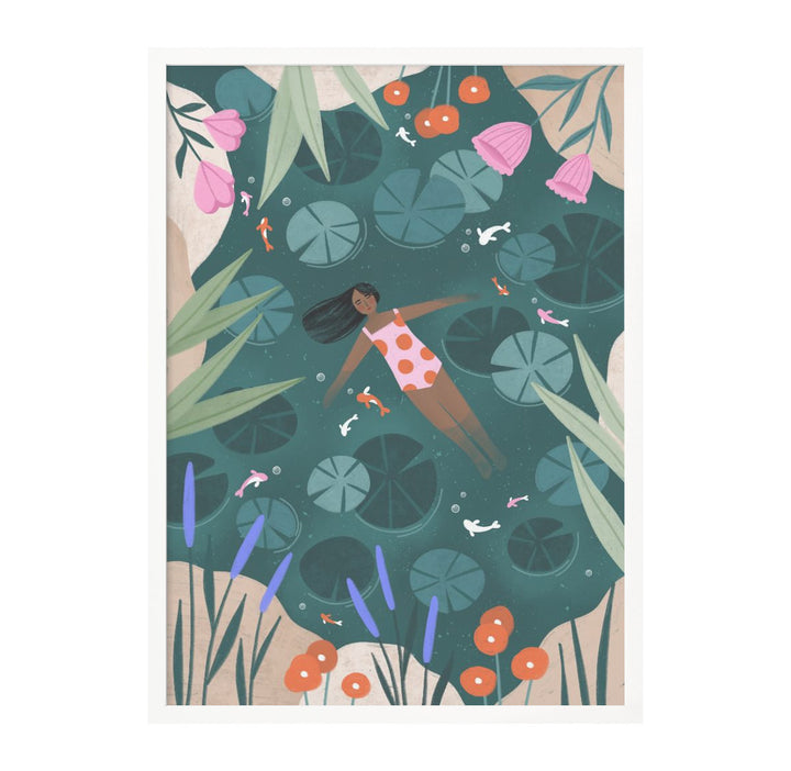 Cuadro "Wild Swimming"