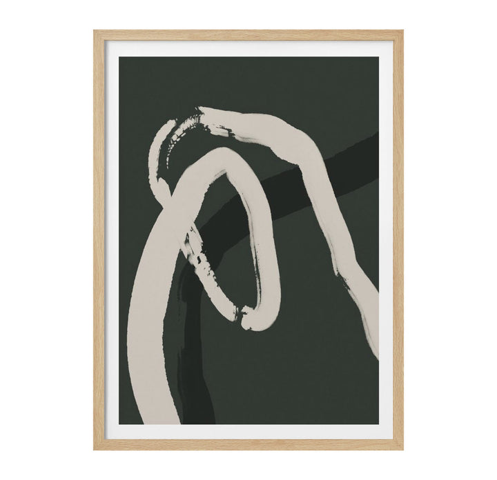 Cuadro "Strokesongreen 1"