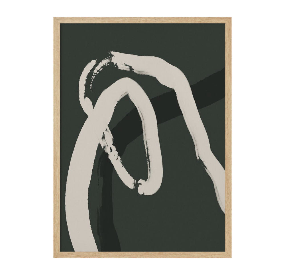 Cuadro "Strokesongreen 1"