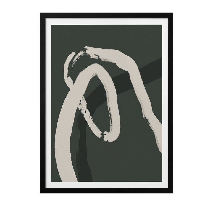 Cuadro "Strokesongreen 1"