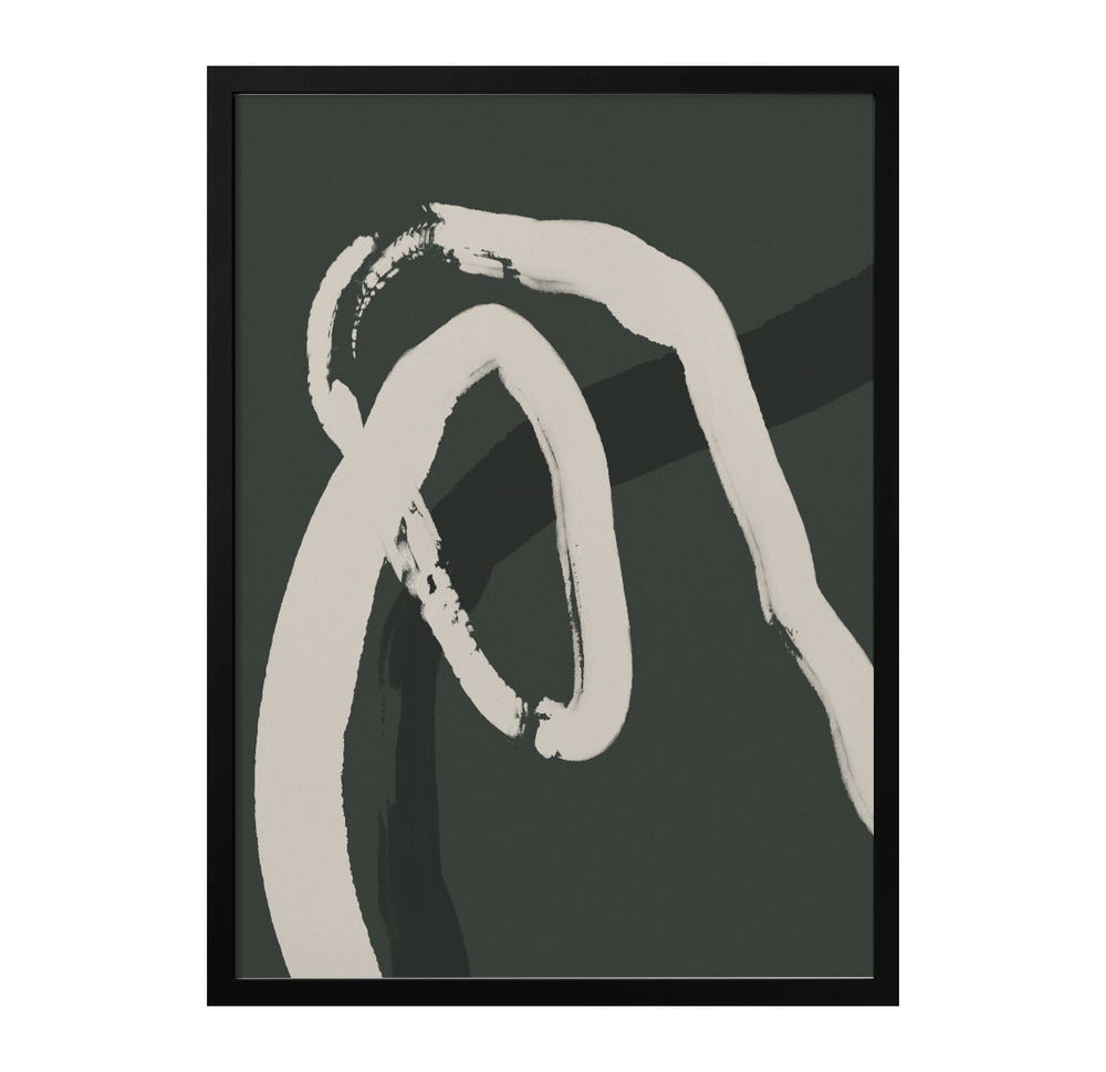 Cuadro "Strokesongreen 1"