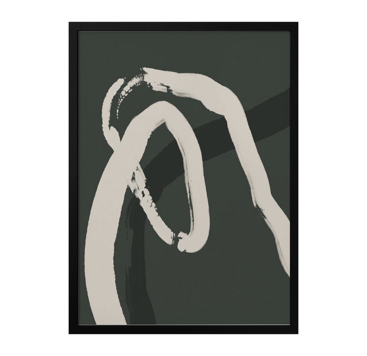 Cuadro "Strokesongreen 1"