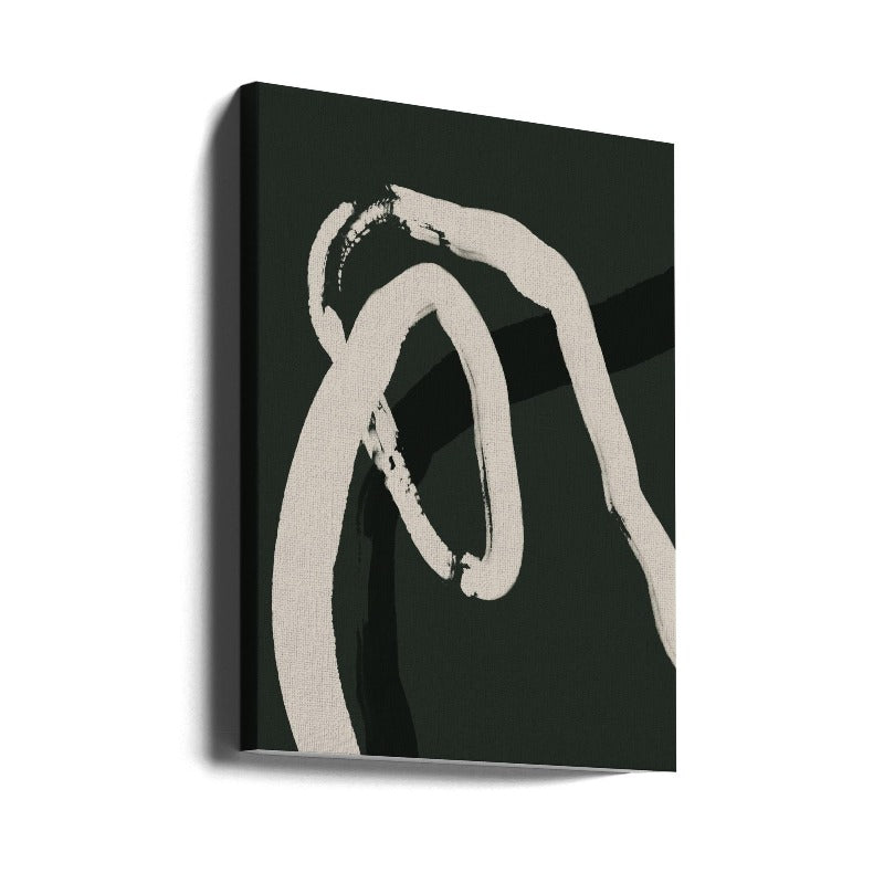 Cuadro "Strokesongreen 1"