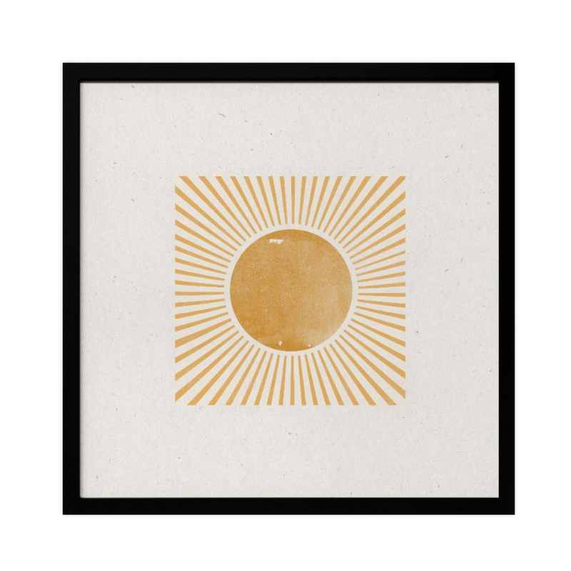 Cuadro "Radiant Sunburst"