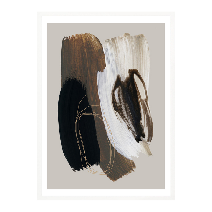 Cuadro "Abstract Brush Strokes 108X"
