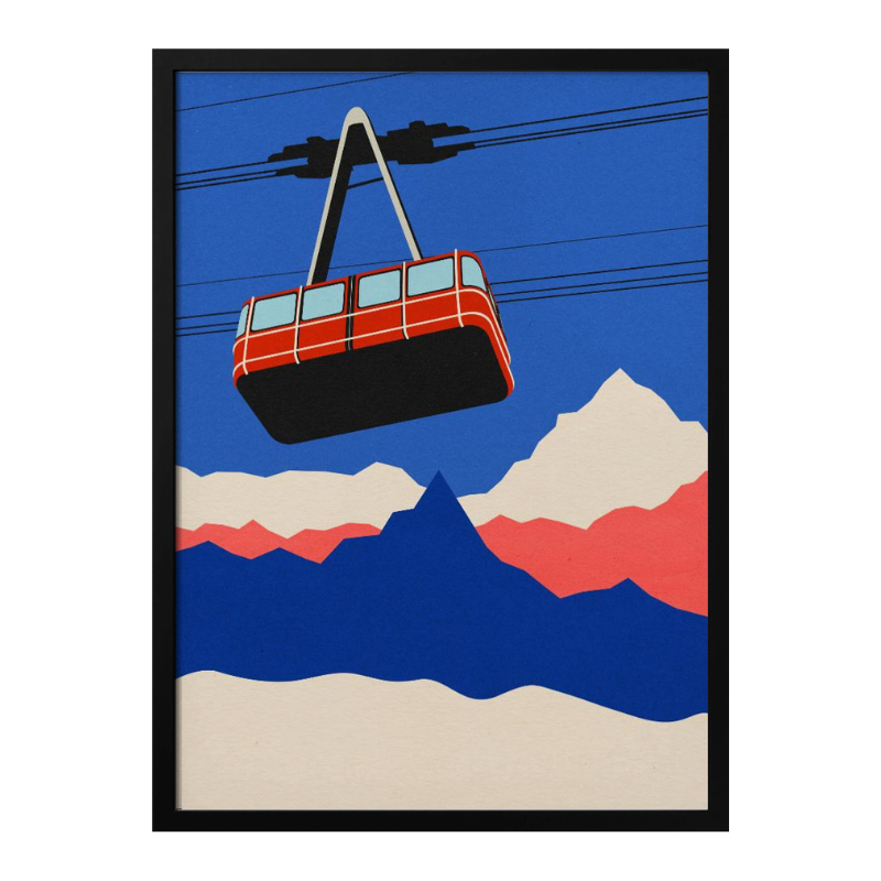 Cuadro "Ski Mountains"