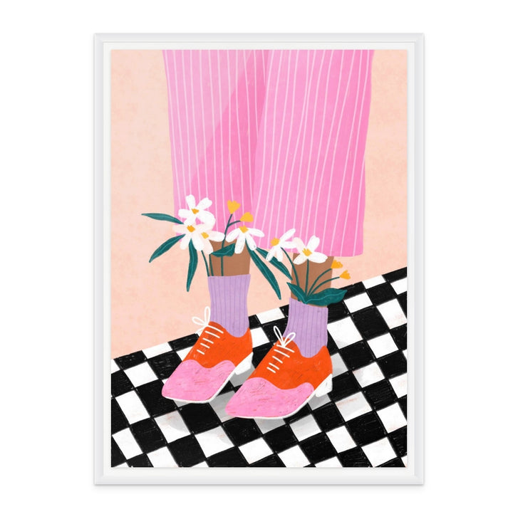 Cuadro "Floral Socks"