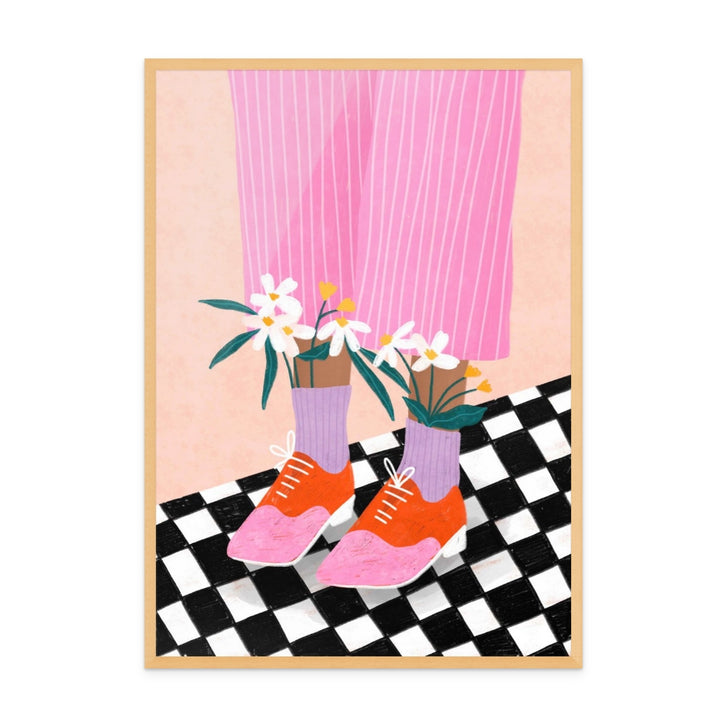 Cuadro "Floral Socks"