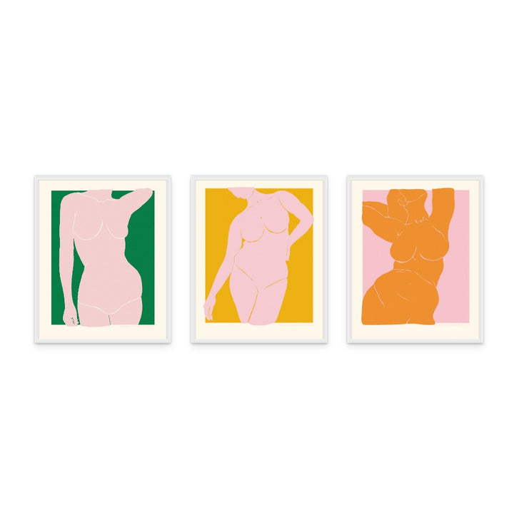 Set de cuadros "Pac Figure"