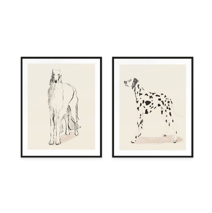 Set de cuadros "Dogs"