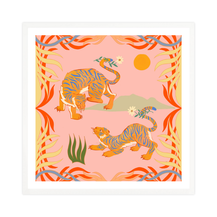 Cuadro "Rawring Playmates"