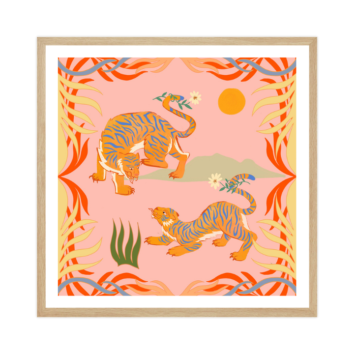 Cuadro "Rawring Playmates"