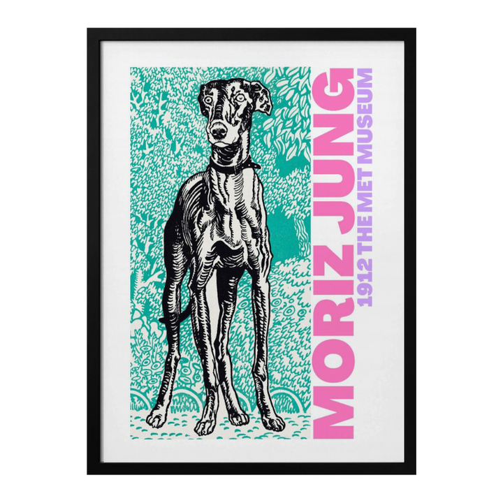 Cuadro "Regal Canine Gaze"