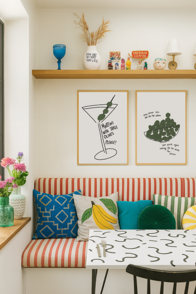 Cuadro "Martini Three Olives"