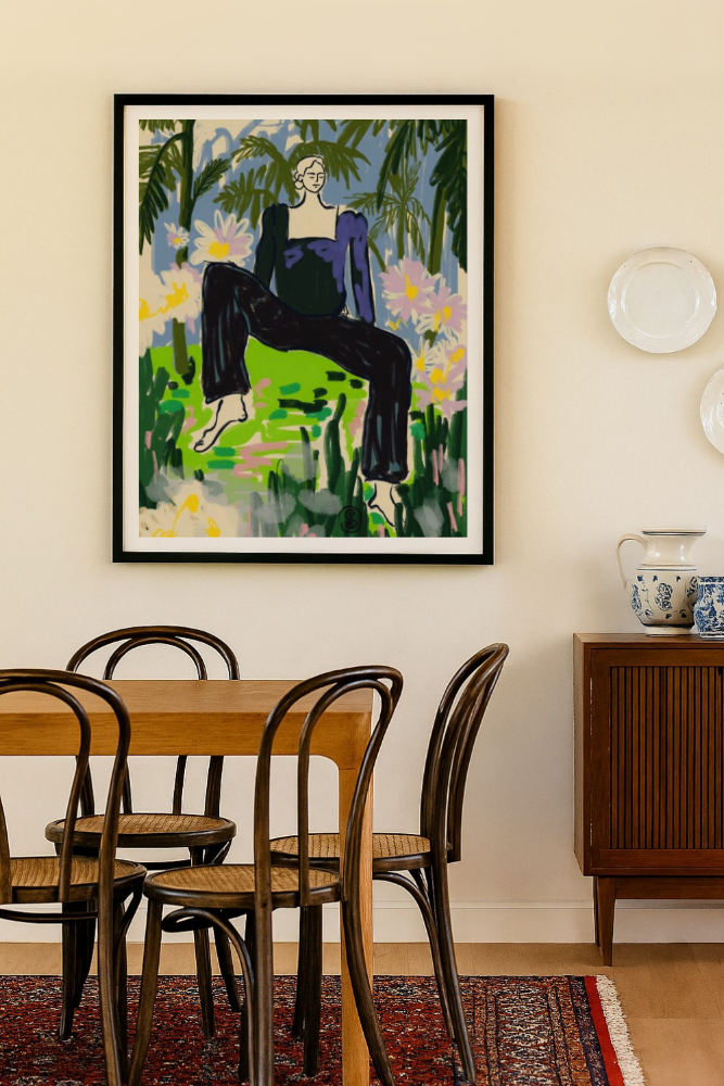 Cuadro "Listen to the Silence"