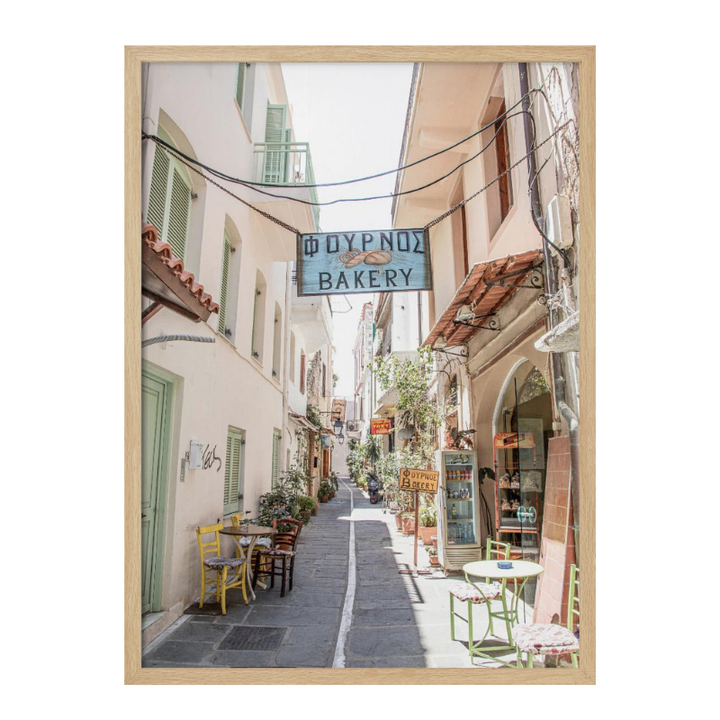 Cuadro "Street in Greece"